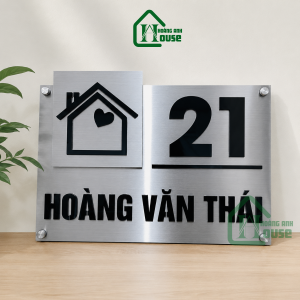 biển số nhà inox cao cấp