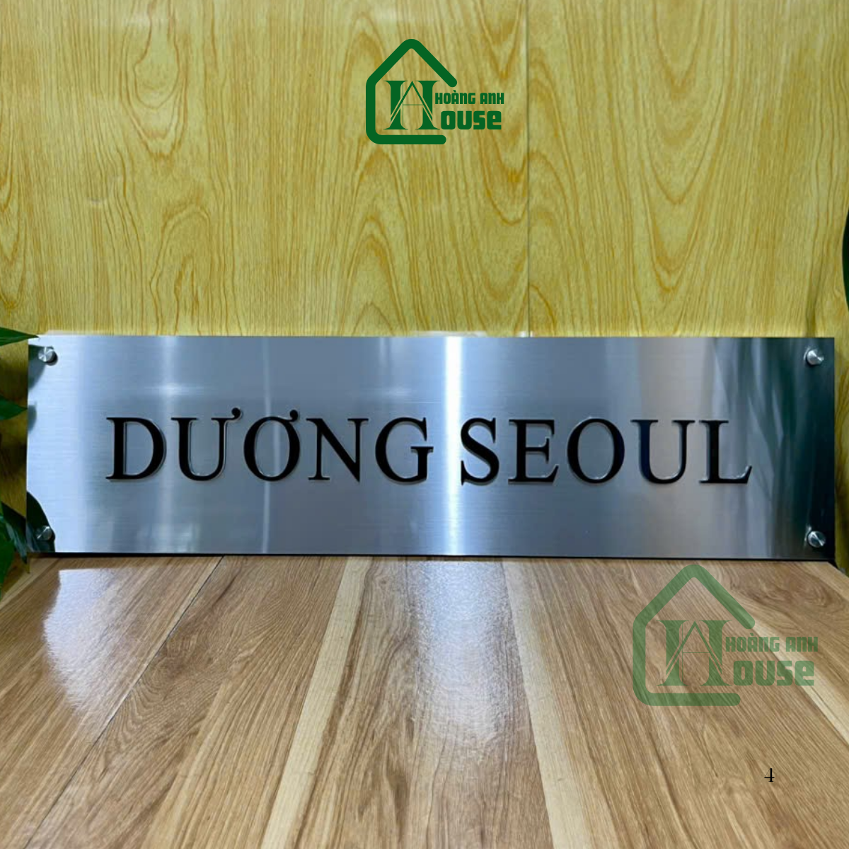 biển hiệu inox cao cấp