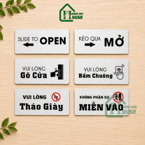 Biển phòng & Chỉ dẫn, WC