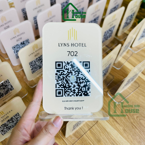 bảng mã qr google review hotel