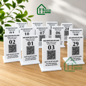 bảng qr menu nhà hàng