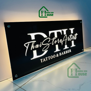 bảng hiệu showroom tattoo