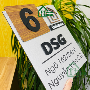 Biển số nhà alu cao cấp