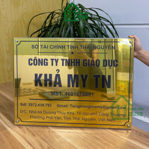 Biển Tên Công Ty Cao Cấp