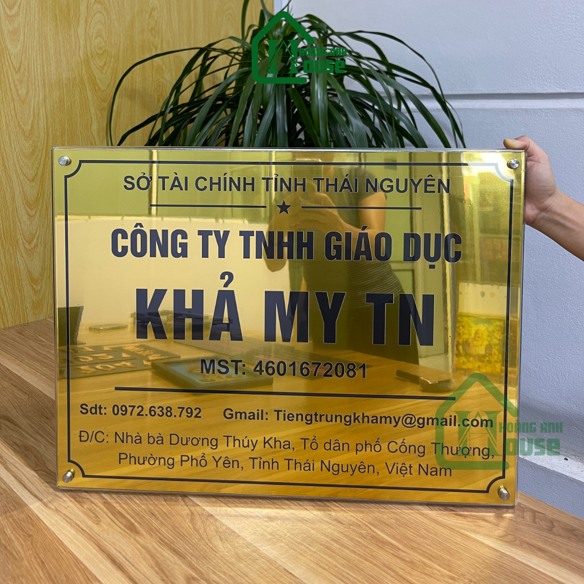 Biển Tên Công Ty Cao Cấp