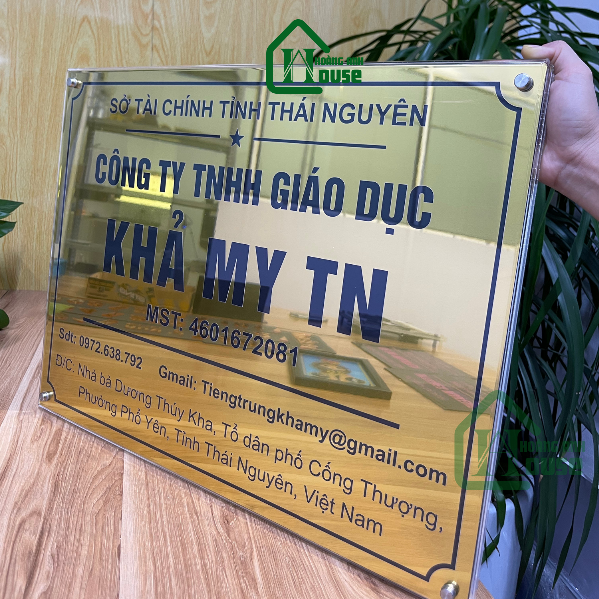 Biển Tên Công Ty Cao Cấp