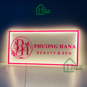 Biển hiệu logo sáng đèn