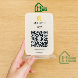 bảng mã qr google review hotel