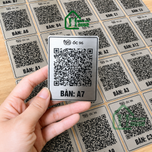 qr menu cho quán ốc