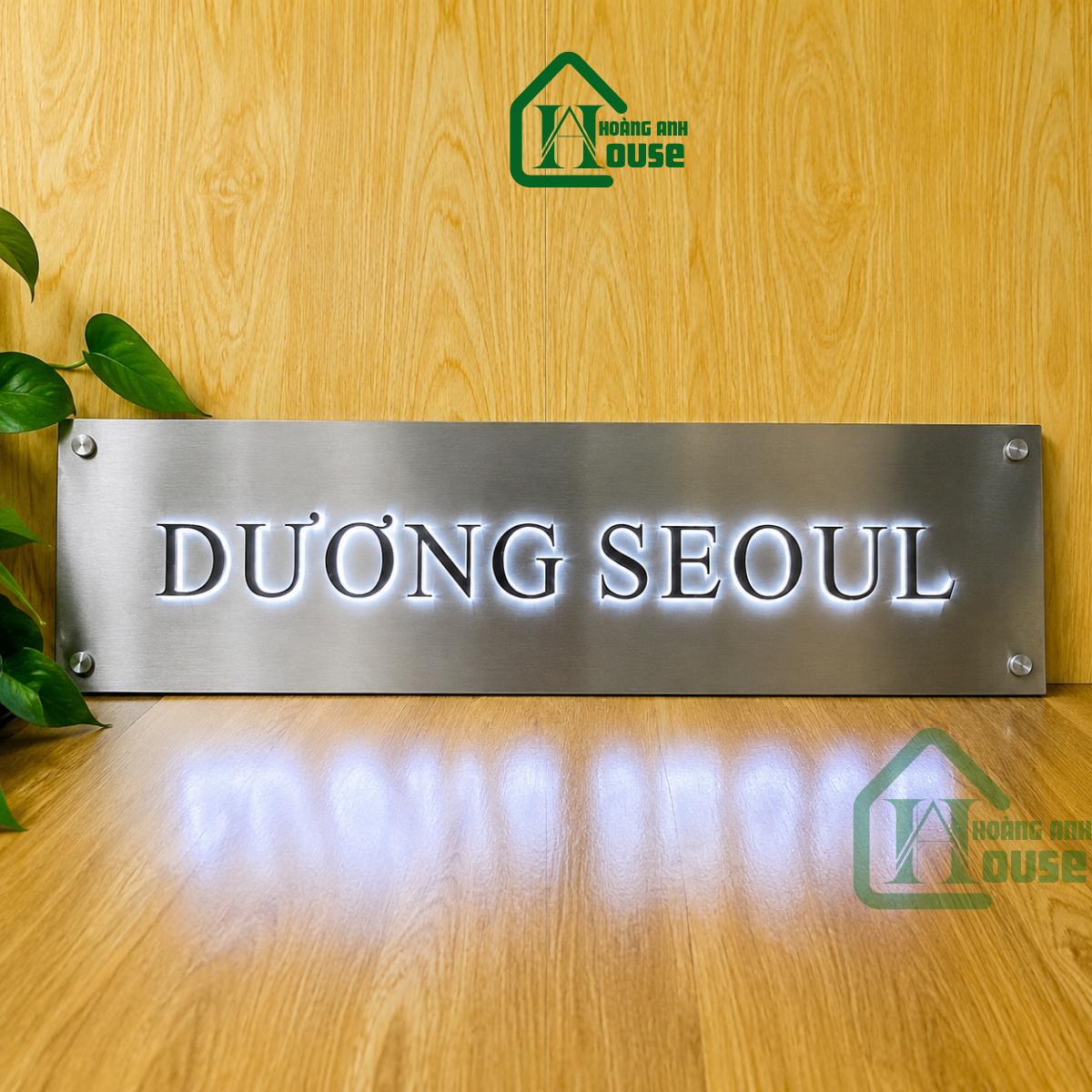 biển hiệu inox cao cấp