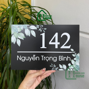 bảng số nhà - biển số nhà