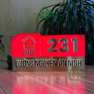 Biển Số Nhà Cao Cấp - BSN039