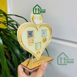 bảng mã qr trái tim