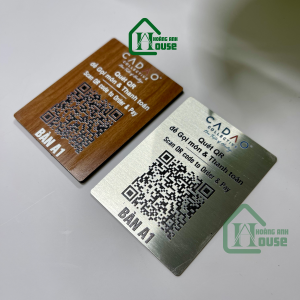 mã qr menu tiện lợi