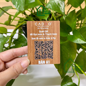 mã qr menu tiện lợi