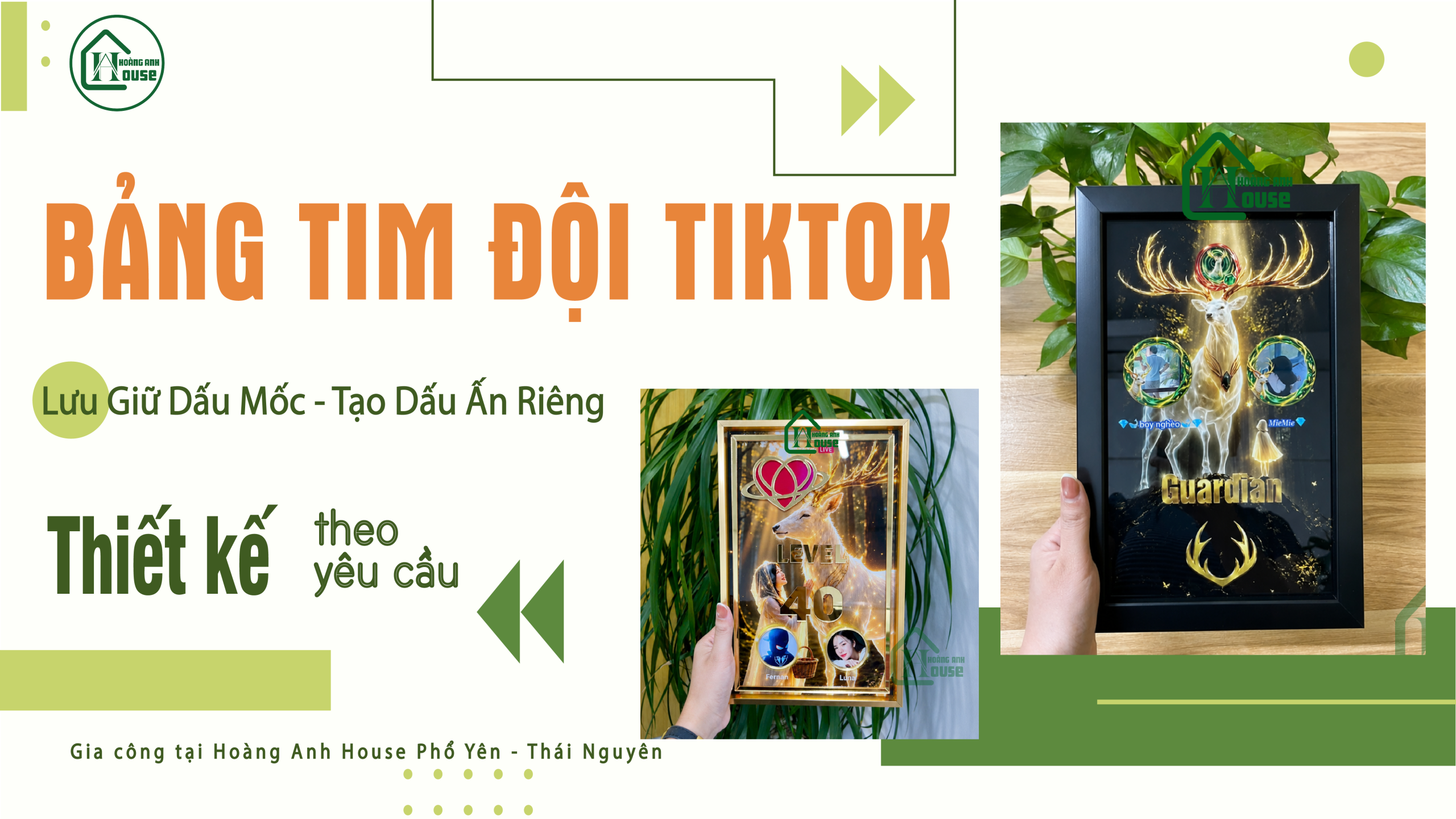 Bảng Tim Đội TikTok Theo Yêu Cầu