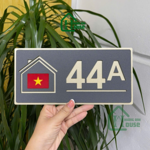 biển số nhà mica