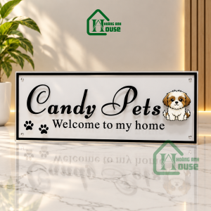 Bảng Hiệu Mica Candy Pets