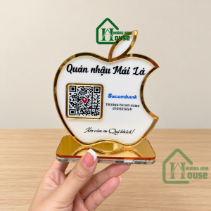 Bảng Mã QR Thanh Toán Hình Quả Táo