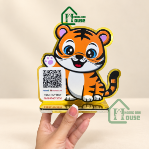 Bảng Mã QR Hình Hổ Dễ Thương