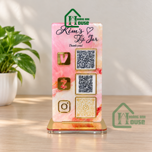 Bảng Mã QR Tip Jar Để Bàn