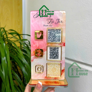 In Bảng Mã QR Tip Jar Để Bàn