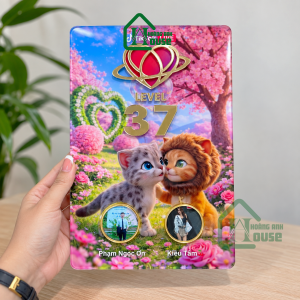 Bảng Tim Đội Tiktok Để Bàn