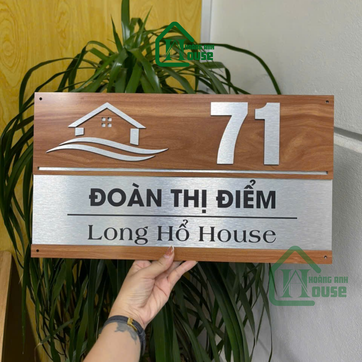 in biển số nhà alu