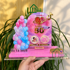 quà tặng lv tim đội tiktok