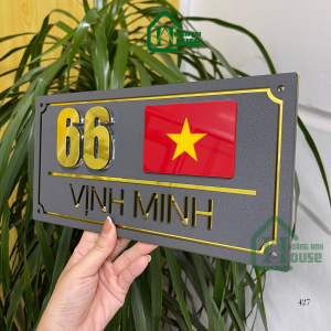 Mẫu Biển Số Nhà
