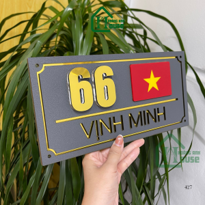 Mẫu Biển Số Nhà