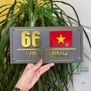 Mẫu Biển Số Nhà