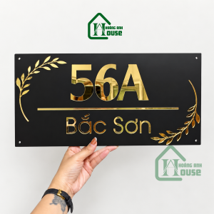 biển số nhà alu