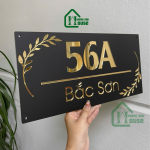 biển số nhà alu