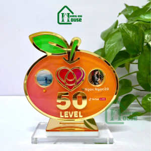 cup vinh danh lv tim đội tiktok