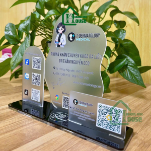 bảng mã qr NFC phòng khám