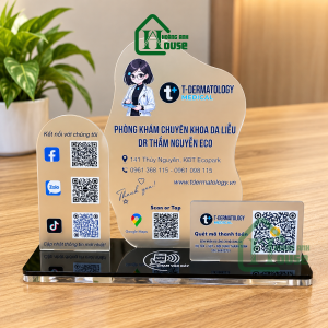 Bảng Mã QR Đa Năng Phòng Khám Da Liễu