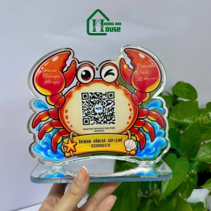 QR Thanh Toán Hình Con Cua Để Bàn phổ yên thái nguyên