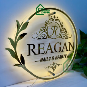 gia công Biển hiệu Logo Nails & Beauty