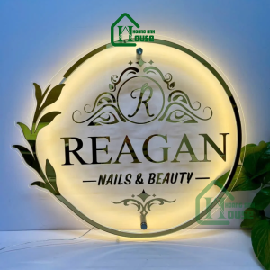 Biển Logo Nails & Beauty