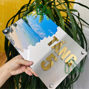 biến số phòng khách sạn inox hoàng anh house