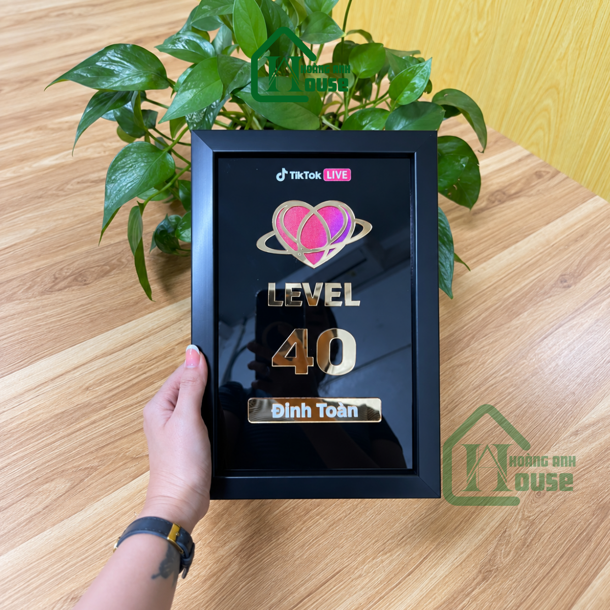 bảng tim đội tiktok level