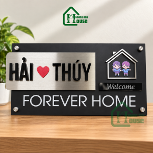 biển số nhà đẹp inox